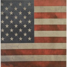 Full Color Flag on White